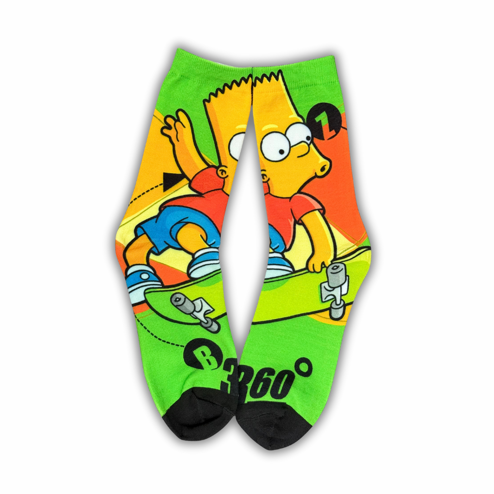 Bart Simpson Socks 360