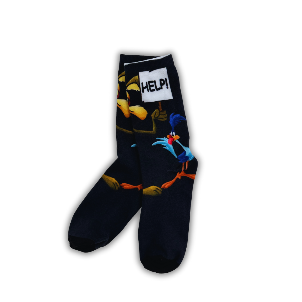 Coyotes & Road Runner - Crew Socks