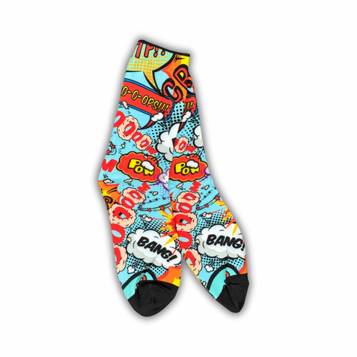 Explosive Graphic - Crew Socks