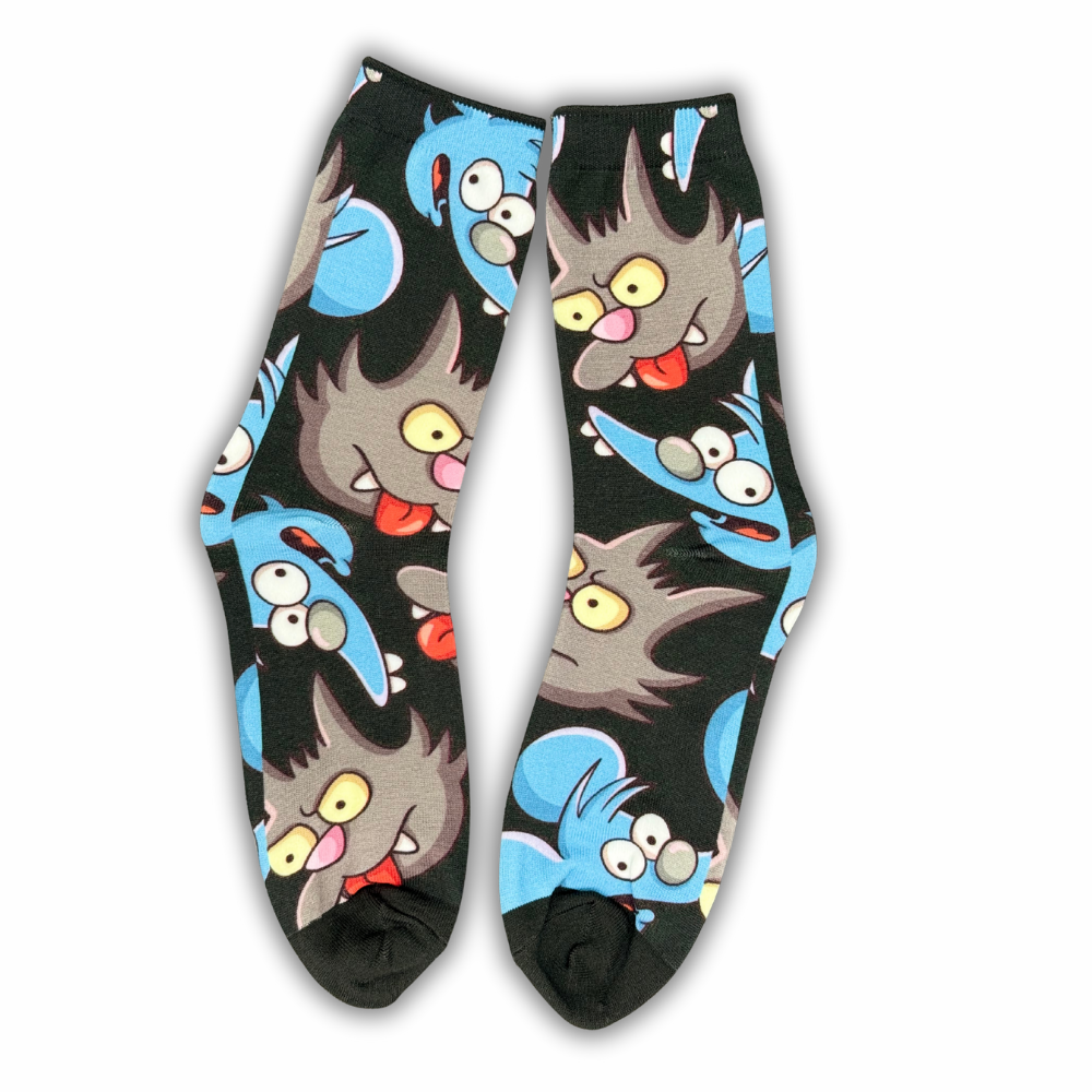 Itchy & Scratchy - Crew Socks