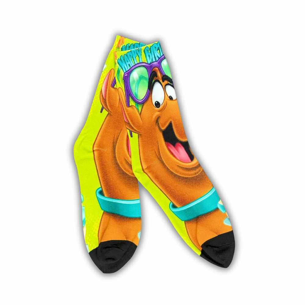 Scooby Doo "Happy Birthday" - Crew Socks