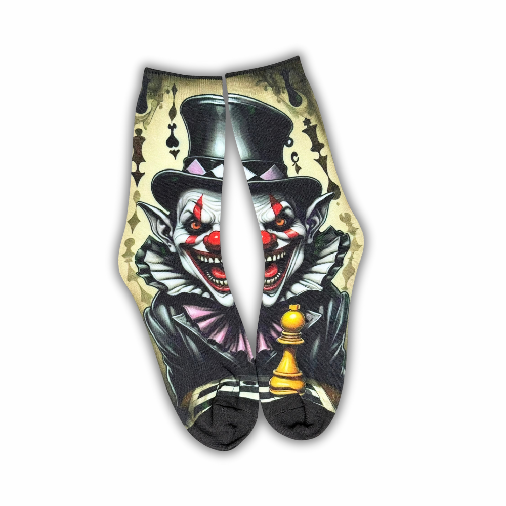 Top Hat Joker - Crew Socks