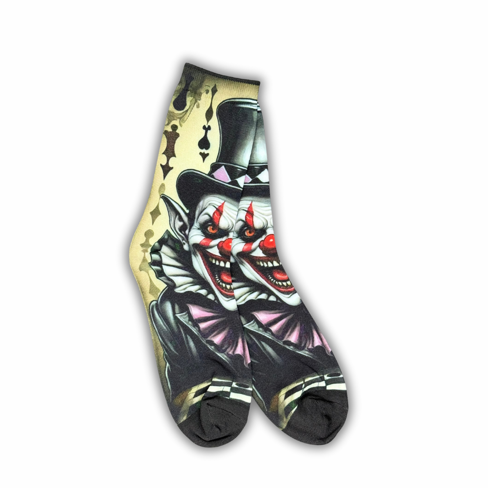Top Hat Joker - Crew Socks
